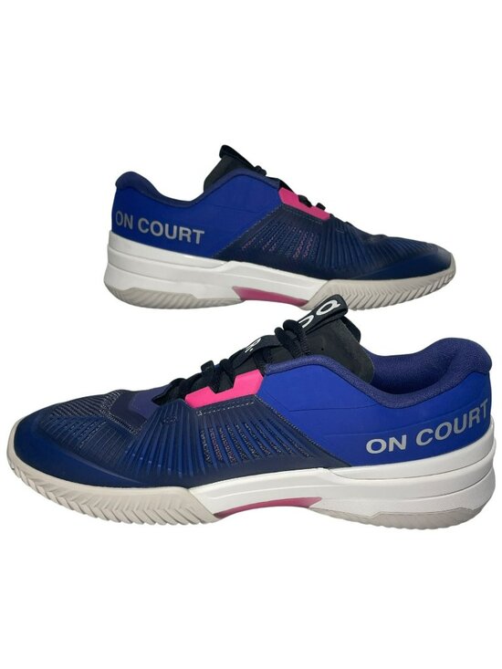 On The Roger Pro Fire Clay Tennis Shoes Horizon Blue & Pink Men\'s Sz 11.5 NWB